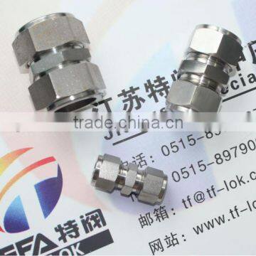 hot sale stainless steel straight male tube fitting