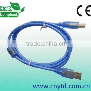 Good quality hot selling usb 2.0 cable usb am/bm cable