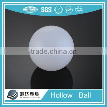 HDPE 80mm Platic floating hollow ball manufacture floating ball