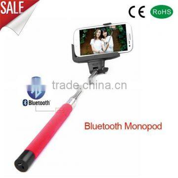 selfie monopod with stainless steel pipe