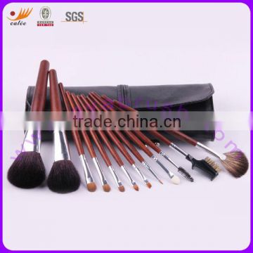 Professional cosmetic brush sets with the high quality hair,convenient packaging