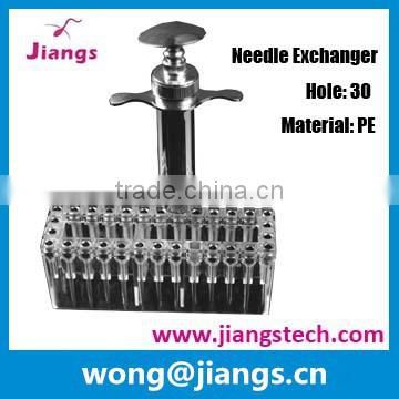 Jiangs 30 Pinholes Plastic Needle Container