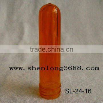 Small plastic bottle PET preform