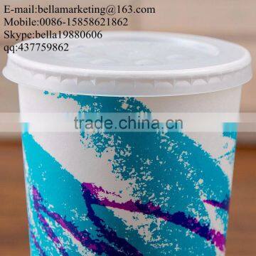 Manufacturer Plastic PS Flat Lid for Beverage Cup Disposable Use