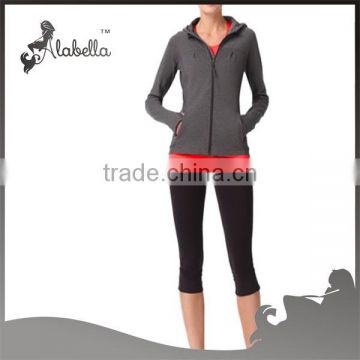 wholesale sports Zip up hoodies Women jackets coats