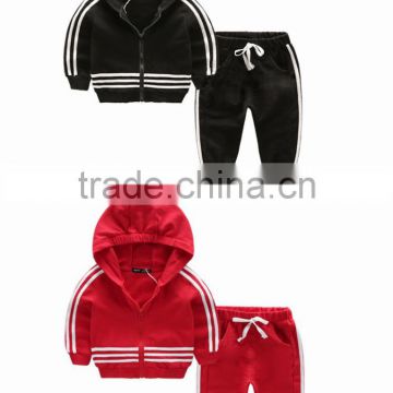 Hot Sale Children Track Suit/ Boys and Girls Clothing Sets/ Unisex Kids Sports Wear Sets