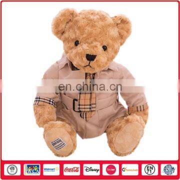 Hot Sale Soft Animal Shape Toys Plush Police Teddy Bear Toy