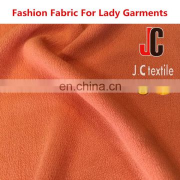 B2711 JC textile high quality soft rayon crepe challis fabric