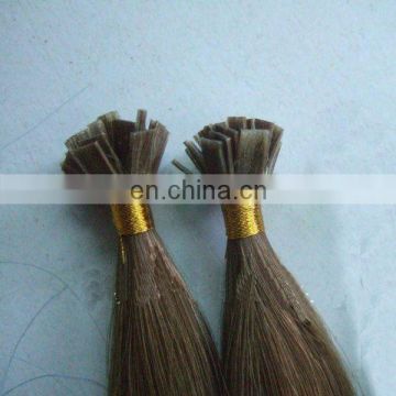 NICE QUALITY Indian pre tipped keratin hair extensions/virgin pre bonded fusion hair extensions/pre bonded hair extensions