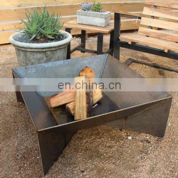 Rustic Patina Outdoor Camping Heater Fire Pit