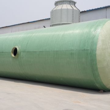 Less Space Biogas Septic Frp Lining Coating Grp Underground Septic
