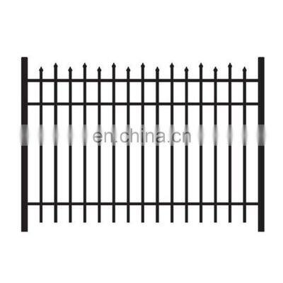 hot sale Xinhai #5 H 5 ft * W 6 ft Galvanized and power coated steel ornamental fence panel