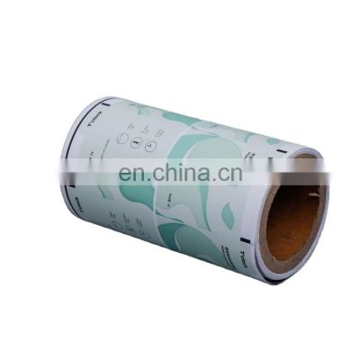 Customized Automatic Packaging Food Grade Aluminum Foil Roll Film Easy to Tear Composite Roll Film Packaging