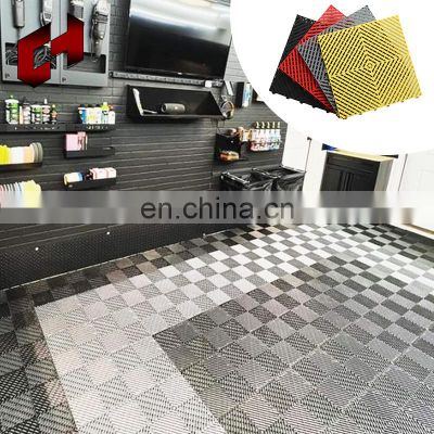 2Cm Thickness Prices Modular Checkered Exercise Mat Floor Tile Exhibition Splicing Grille Garage Floor With Logo