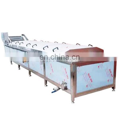 MS Professional Fruit And Vegetable Potato Chips Blanching Machine Price For Sale Fruits And Vegetable Blanching Machine