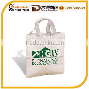 Nature White Tote Cotton Bag For Shopping