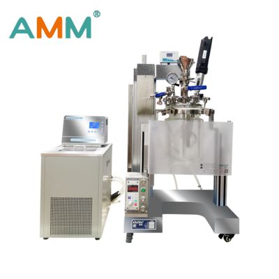 AMM-2S A closed stirring emulsifier with precise temperature control in the laboratory and a reaction kettle for mixing and homogenizing shampoo
