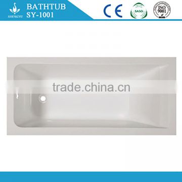 hot sale drop-in bathtub for adults, simple acrylic bathtub shell for soaking