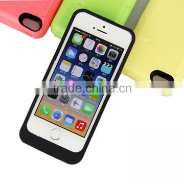 External Battery Case Portable Charger Power Bank Backup Cover for iphone5