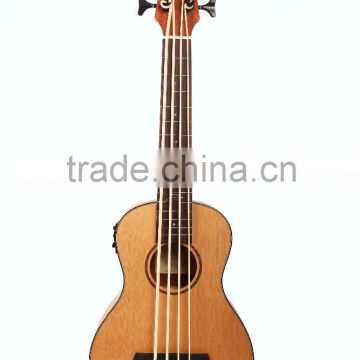 online shopping cheap electric fretless bass ukulele guitar China supplier