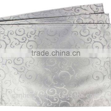 Polyester Bright Color Fancy Design Jacquaed Design Table Placemat