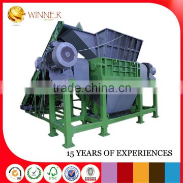 Hammer Crusher Waste Tyre Recycling Machine Top