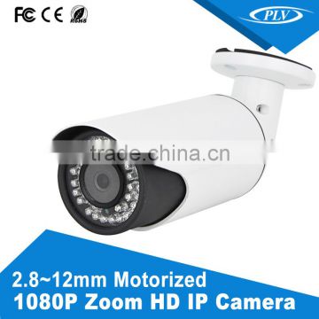 p2p ip cloud bullet digital network motorized zoom 2.8-12mm outdoor camera ip hd night vision