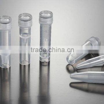 Small Plastic Self-standing Freezing Vial