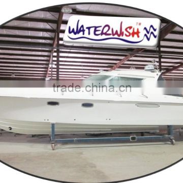 QD 36 fiberglass houseboat yacht China boat manufacture