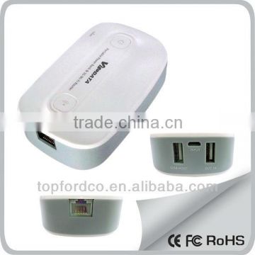 2013 most popular porduct Power Bank 3G WiFi Router,3G Router Built-in1800mAh Lithium Battery
