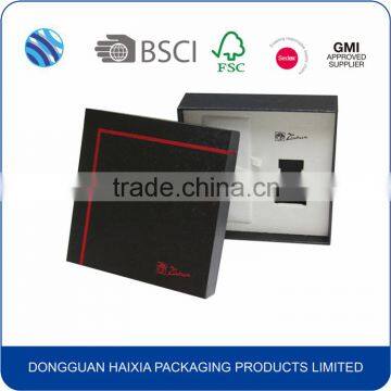 High Quality Competitive Price Custom Black Paper Gift Pen Box