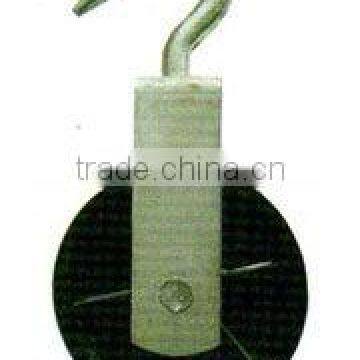 G182 pulley black nylon sheave