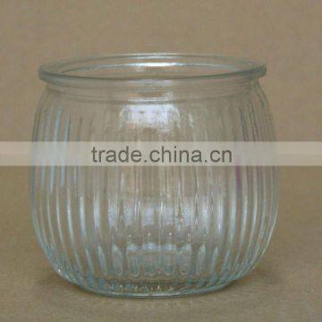 150ML Round Shape Glass Candle Holder or Bartending