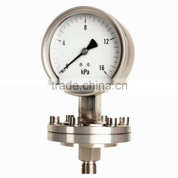 High quality Sanitary Stainless diaphragm seal pressure gauge