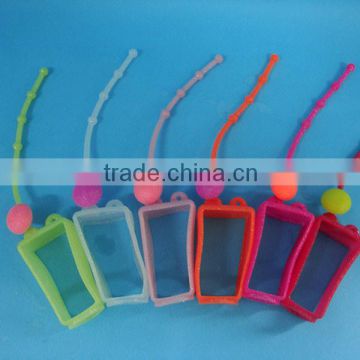 new style silicone bottle holder , cute silicone case for 30ml sanitizer bottle