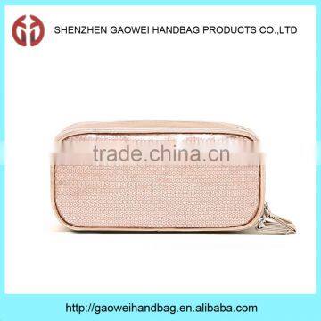 Factory cheap wholesale high quality beauty luxury cosmetic bag GW837