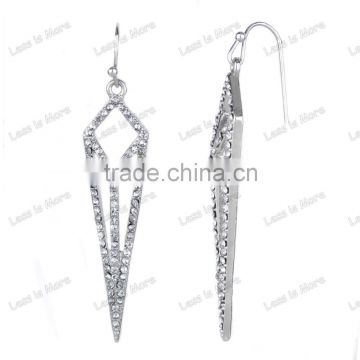 Fashion Silver hook Dagger design Earrings