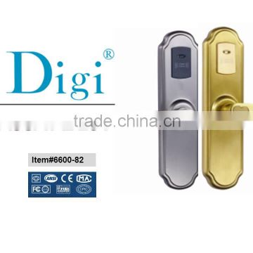 Electronic RFID hotel door lock with ANSI standard mortise