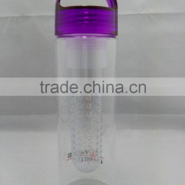 750ml Hot sale Tritan water bottle with fruit infuser wholesale