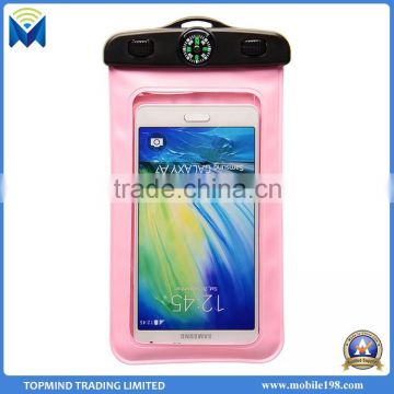 Wholesale Price Phone Waterproof Plastic Bag with Compass for iPhone 6 6S