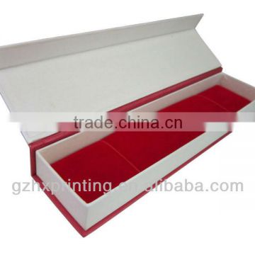 High grade flip top paper magnetic box