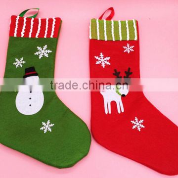 Hot sale christmas stockings socks, christmas decoration,father christmas and snowman socks