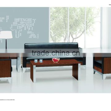 Modern office furniture lether sectional sofa luxury design