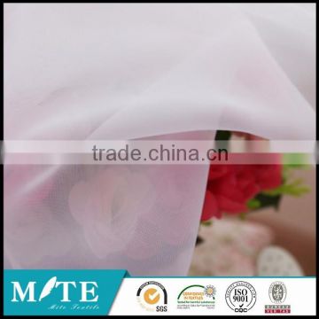 soft anti bacterial polyester voile fabric
