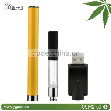 2017 Most stable & no leaking 510 cbd oil cartridge with bud touch battery 100% authentic from Ygreen