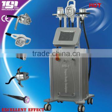 Professional M9 280Kpa vacuum lipo cavitation machine with 5 strong energy heads