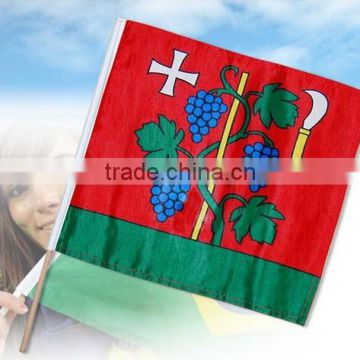 Plastic Hand Custom Printed Flags