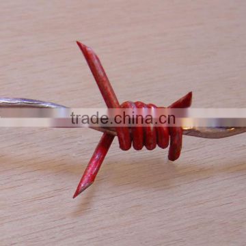 PVC coated barbed wire/hot dipped barbed wire