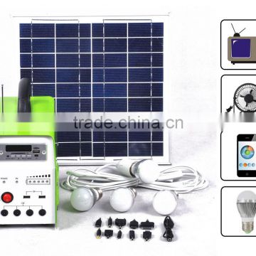 Solar Home Light System 10W with Radio