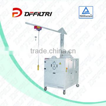 CFF10-600 Professional Manufacturer DFFILTRI High Efficiency Cycling Hydraulic Dirty Oil Filtering Unit